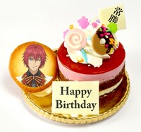 「丸井ブン太のシクヨロ。バースデーケーキ」（サワーチェリーケーキ）