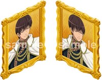 「新テニスの王子様RisingBeat」内で使用できるアイテム「柳蓮二の肖像画」のイメージ。