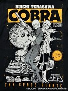 Tシャツ「コブラ-COBRA-　黄金とダイヤネイビー」背面プリント部分