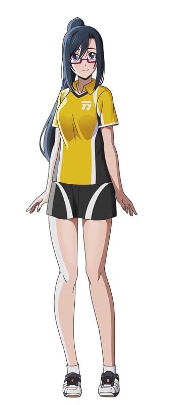 泉理子（CV：三村ゆうな）のキャラクタービジュアル。