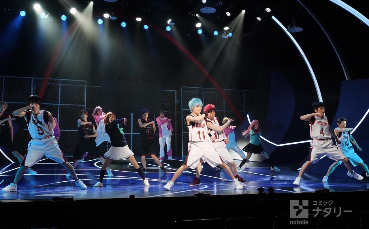 舞台「『黒子のバスケ』IGNITE-ZONE」のゲネプロより。