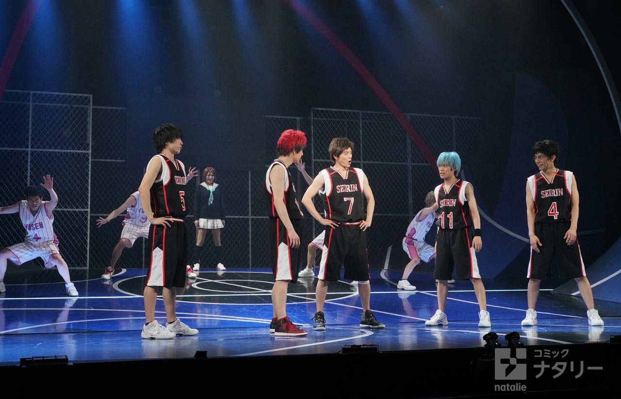 舞台「『黒子のバスケ』IGNITE-ZONE」のゲネプロより。
