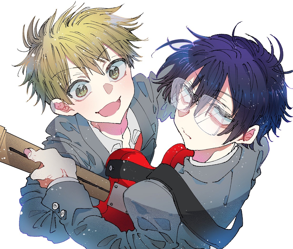 「ロッキンユー!!!」のカラーカット。(c)石川香織／集英社