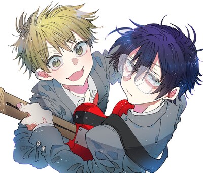 「ロッキンユー!!!」のカラーカット。(c)石川香織／集英社