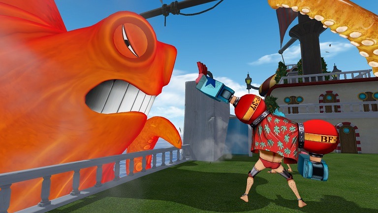 「ONE PIECE GRAND CRUISE」 より。 ※画面は開発中のもの。