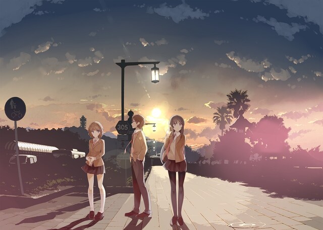 アニメ「青春ブタ野郎はバニーガール先輩の夢を見ない」新ビジュアル