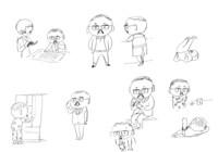 東のイラスト。