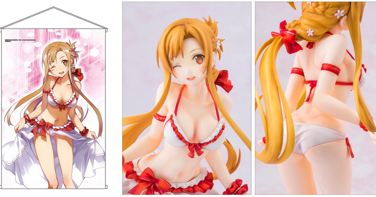 SAO」電撃文庫の25周年記念、水着姿のアスナをフィギュア化 - コミック 