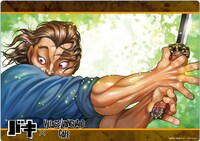 ランチョンマットの絵柄。