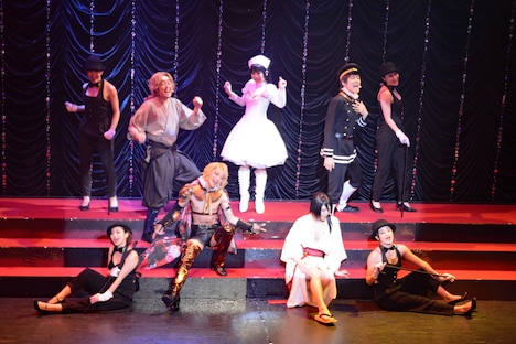 「歌謡倶楽部『艶漢』第二幕」ゲネプロの様子。