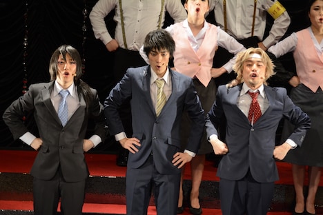 「歌謡倶楽部『艶漢』第二幕」ゲネプロの様子。