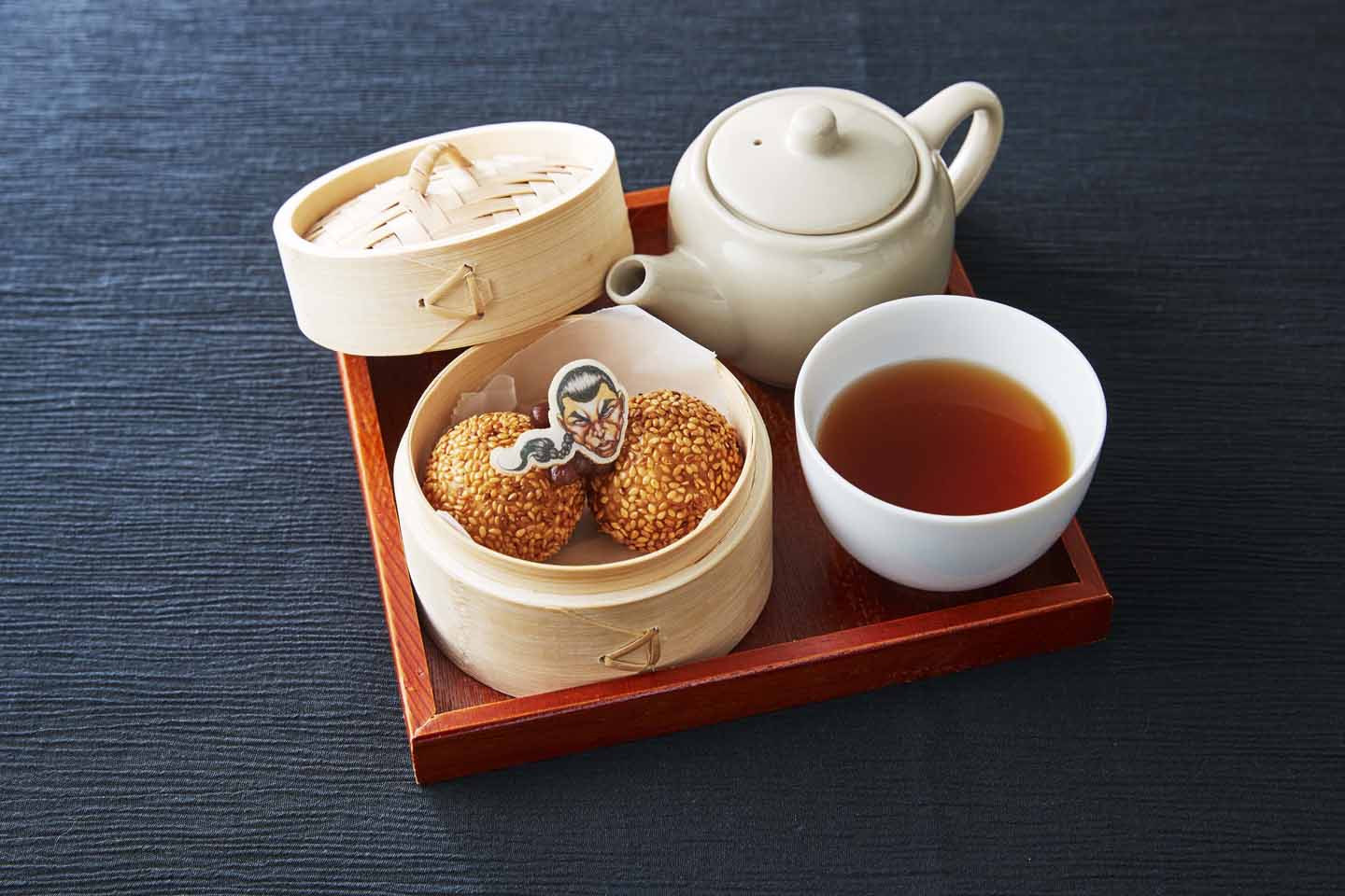 「一向にかまわん!! 中華セット 烈 海王のドリンク」