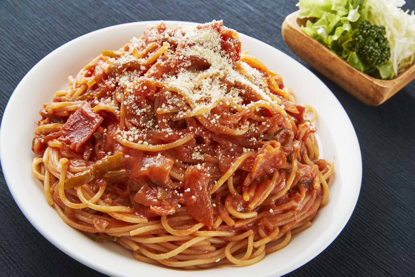 「刃牙お手製 大盛りナポリタン」