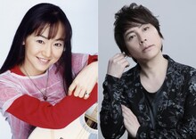 左から國府田マリ子、置鮎龍太郎。