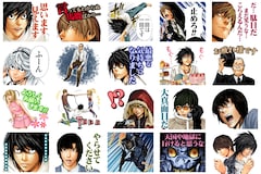 Death Note の新作lineスタンプ 月の邪悪な顔も満載 コミックナタリー