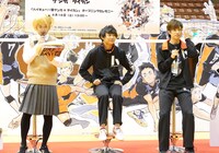 トークショーの様子。