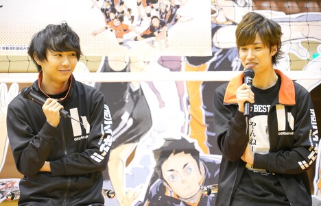 トークショーの様子。