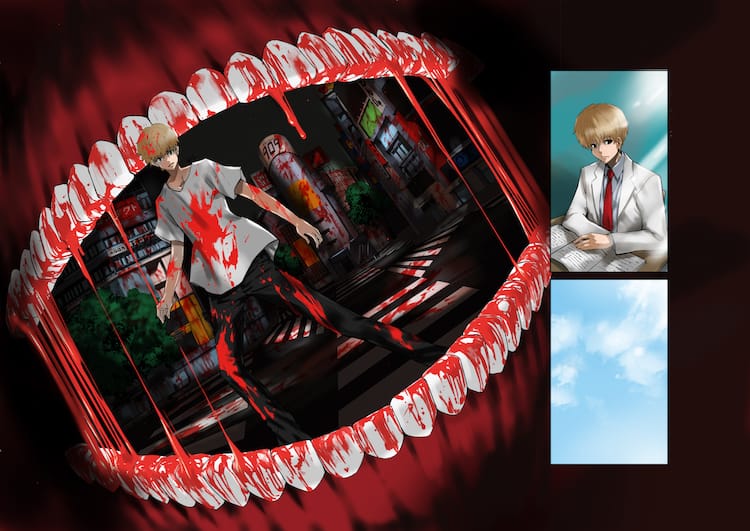 衣服が人間を捕食 代わり映えしない日常が崩壊するパニックホラーがwebで コミックナタリー