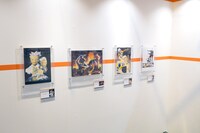 「ハイキュー!!展 ゲンガ×タイカン」の会場より。