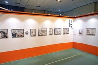 「ハイキュー!!展 ゲンガ×タイカン」の会場より。