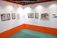 「ハイキュー!!展 ゲンガ×タイカン」の会場より。