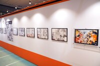 「ハイキュー!!展 ゲンガ×タイカン」の会場より。