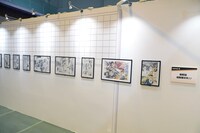 「ハイキュー!!展 ゲンガ×タイカン」の会場より。