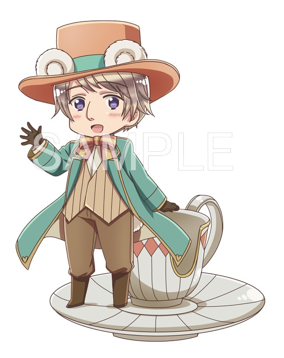 「ヘタリア The World Twinkle」キデイランドコラボショップの描き下ろしイラスト・ロシア。