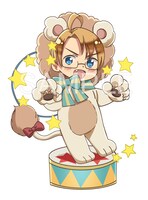 「ヘタリア The World Twinkle」キデイランドコラボショップの描き下ろしイラスト・アメリカ。