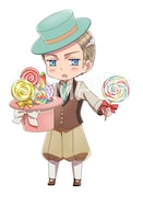 「ヘタリア The World Twinkle」キデイランドコラボショップの描き下ろしイラスト・ドイツ。