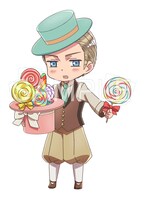 「ヘタリア The World Twinkle」キデイランドコラボショップの描き下ろしイラスト・ドイツ。