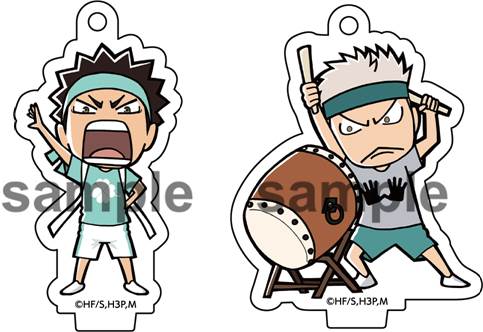 オリジナルグッズの「ミニアクリルスタンド」（全11種）。