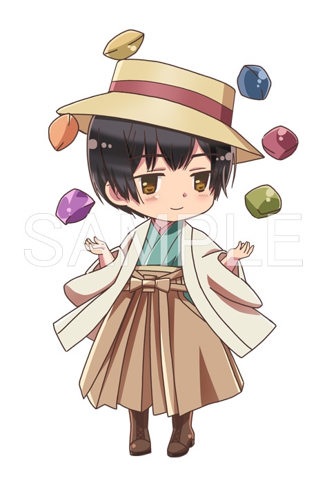 「ヘタリア The World Twinkle」キデイランドコラボショップの描き下ろしイラスト・日本。