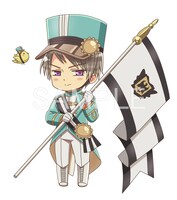 「ヘタリア The World Twinkle」キデイランドコラボショップの描き下ろしイラスト・プロイセン。