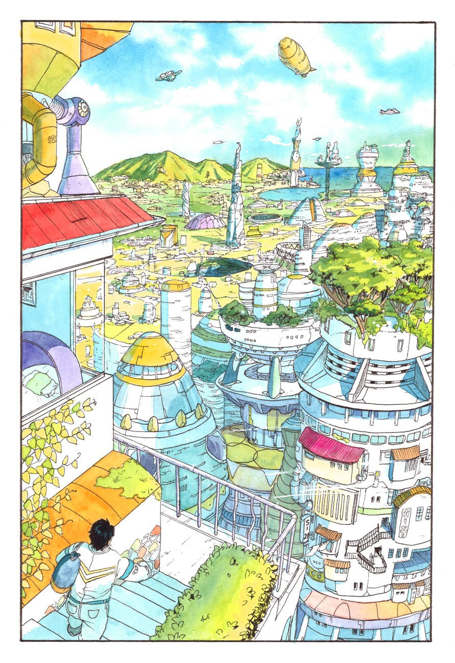 「サザンと彗星の少女」上巻より。