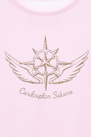 「カードキャプターさくら クリアカード編 ロングカットソー」前面プリント部分