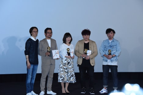 「ピッコマ AWARD 2018」授賞式の様子。