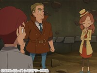 アニメ「レイトン ミステリー探偵社～カトリーのナゾトキファイル～」より。