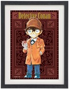 ラストラッキー賞の「江戸川コナン 額入りアート」。