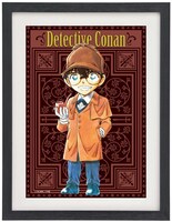 ラストラッキー賞の「江戸川コナン 額入りアート」。