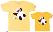 「パンダコパンダ Ｔシャツ ふたりでごろり」