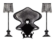 近藤聡乃 《電車かもしれない》2001-02年アニメーション 3分56秒 音楽：知久寿焼Courtesy: Mizuma Art Gallery