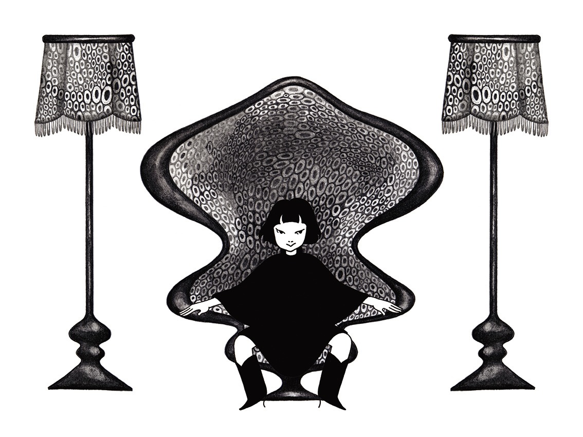 近藤聡乃 《電車かもしれない》2001-02年アニメーション 3分56秒 音楽：知久寿焼Courtesy: Mizuma Art Gallery