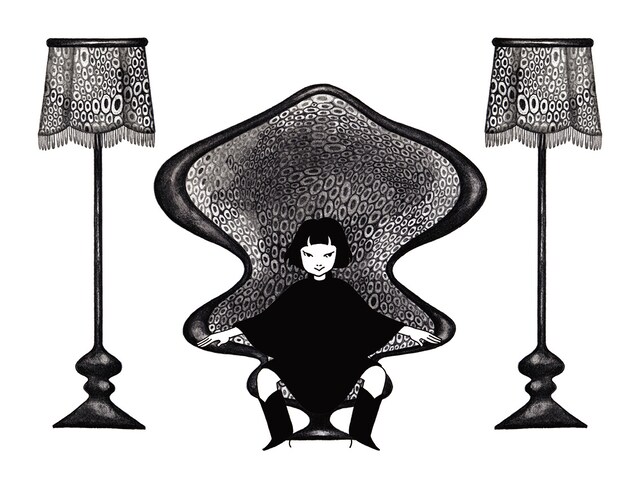 近藤聡乃 《電車かもしれない》2001-02年アニメーション 3分56秒 音楽：知久寿焼Courtesy: Mizuma Art Gallery