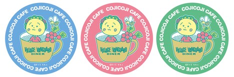 料理を注文するともらえる、ノベルティのコースター。