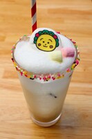 「お茶の心はやかんだよ。コジコジほうじ茶ラテ」