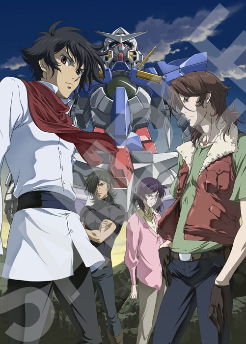 「VEDA～MOBILE SUIT GUNDAM 00“Ultimate”ART WORKS＆ILLUSTRATIONS」のサンプル画像。