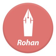 缶バッジ3個セットの1つ。