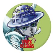 缶バッジ3個セットの1つ。