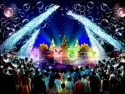 デジタルスプラッシュショー（イメージ）。